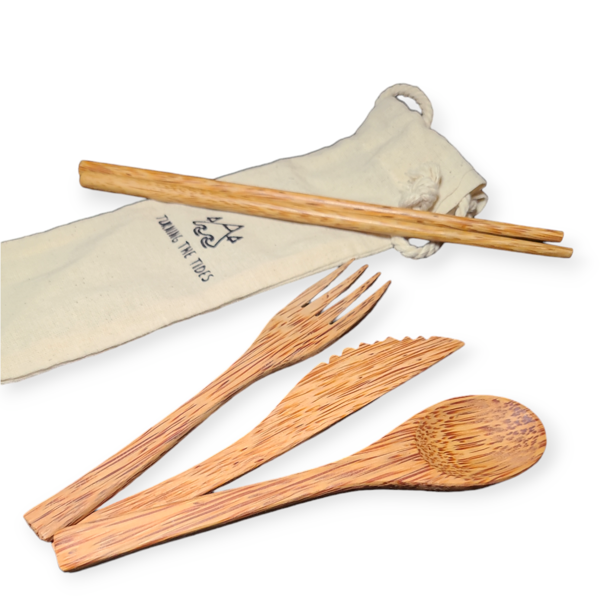 Wooden Coconut Utensils Set