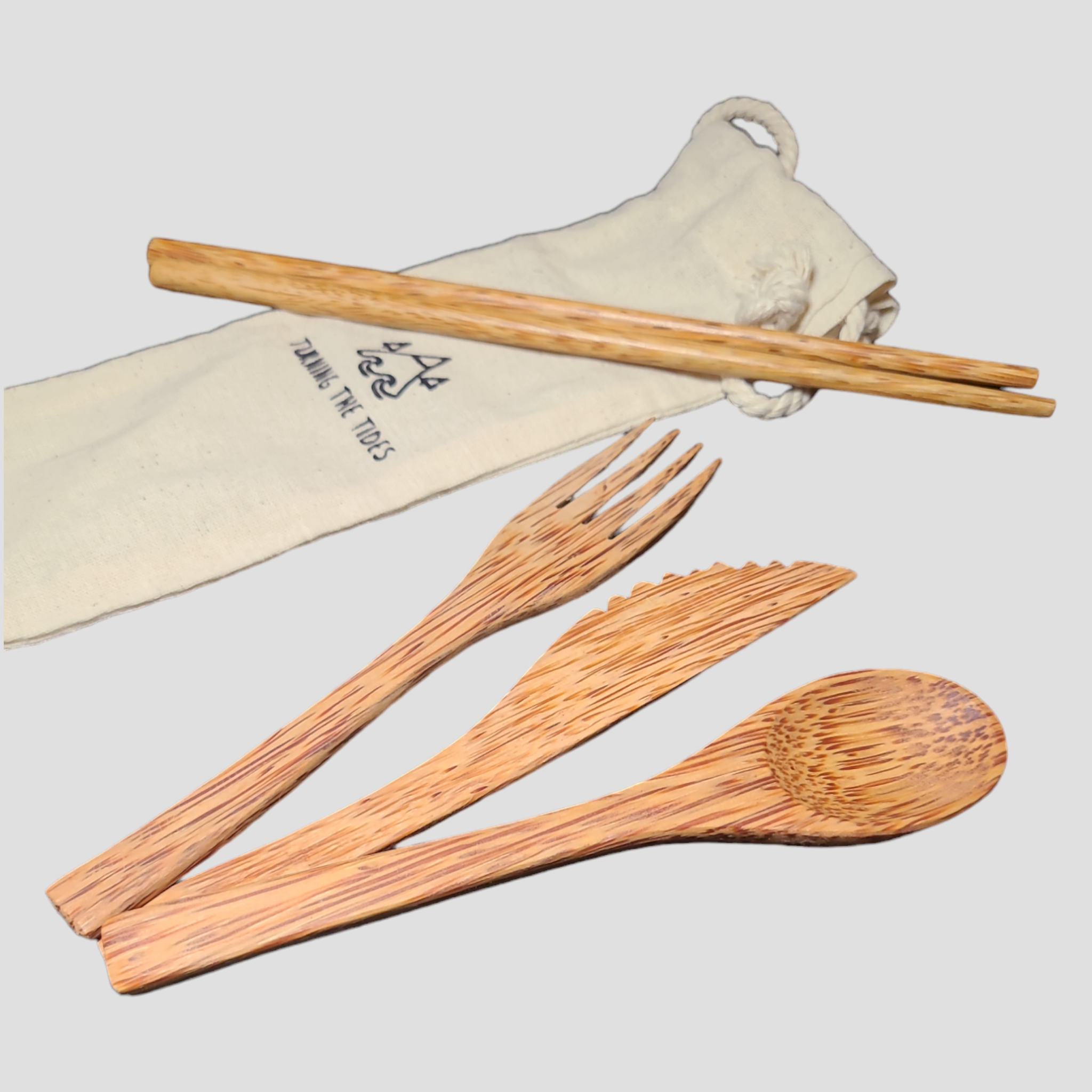 Wooden Coconut Utensils Set