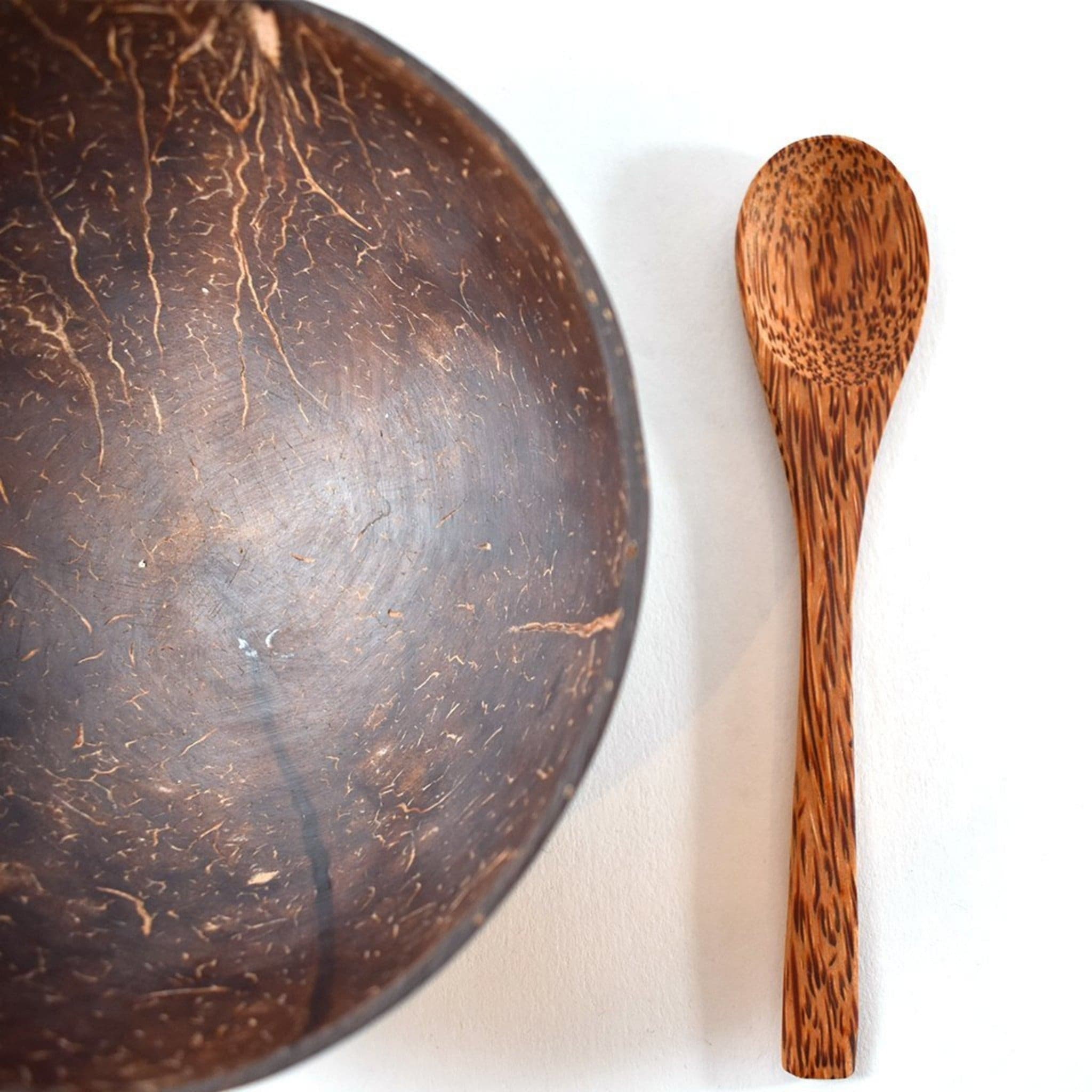 Coconut Bowl and Spoon Combo.
