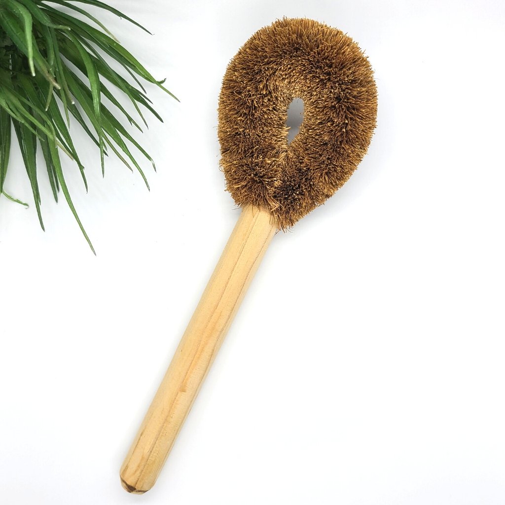 Coconut | Wooden scrubbing brush
