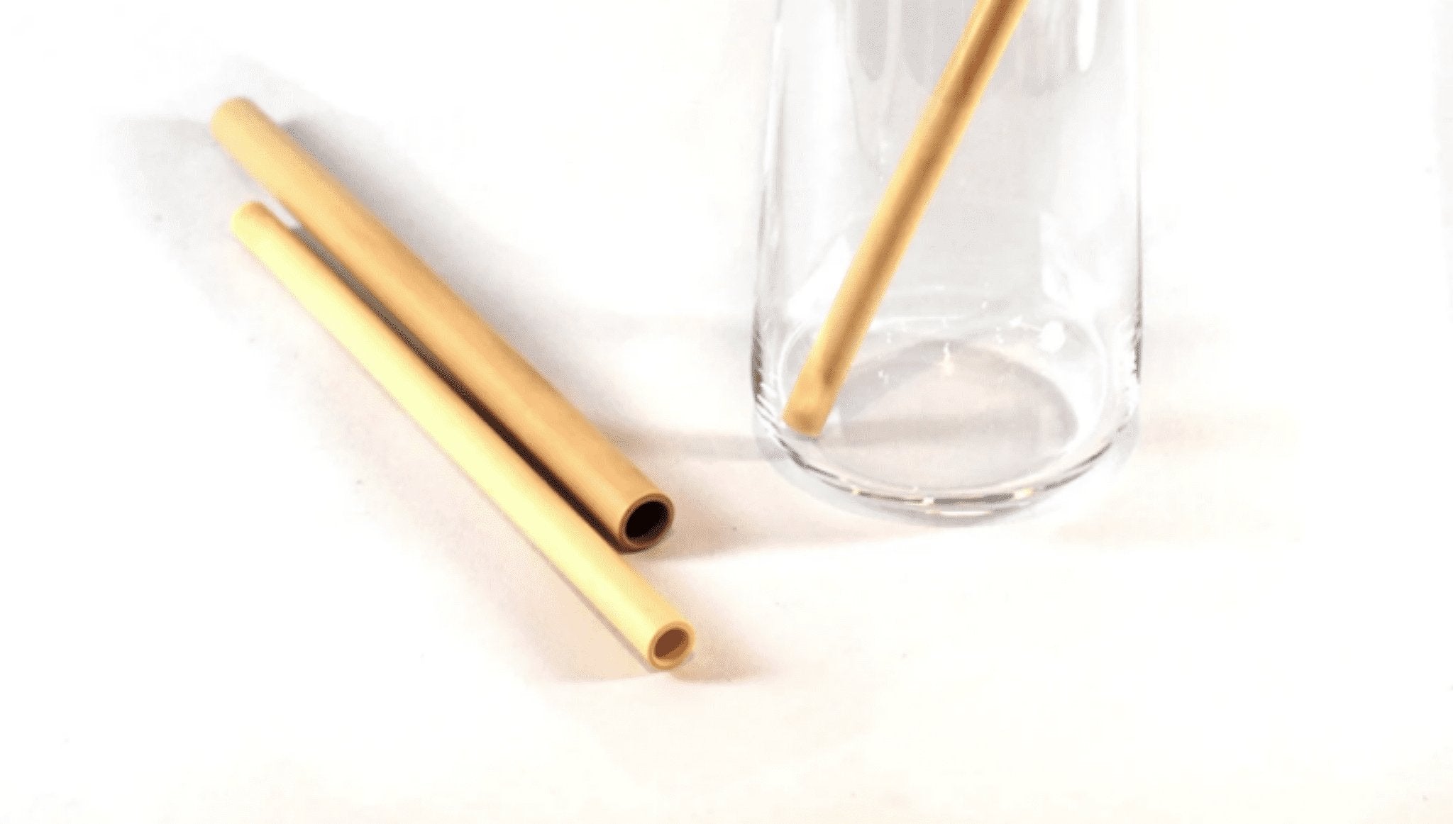 Reusable Bamboo Straws | 3 pack.