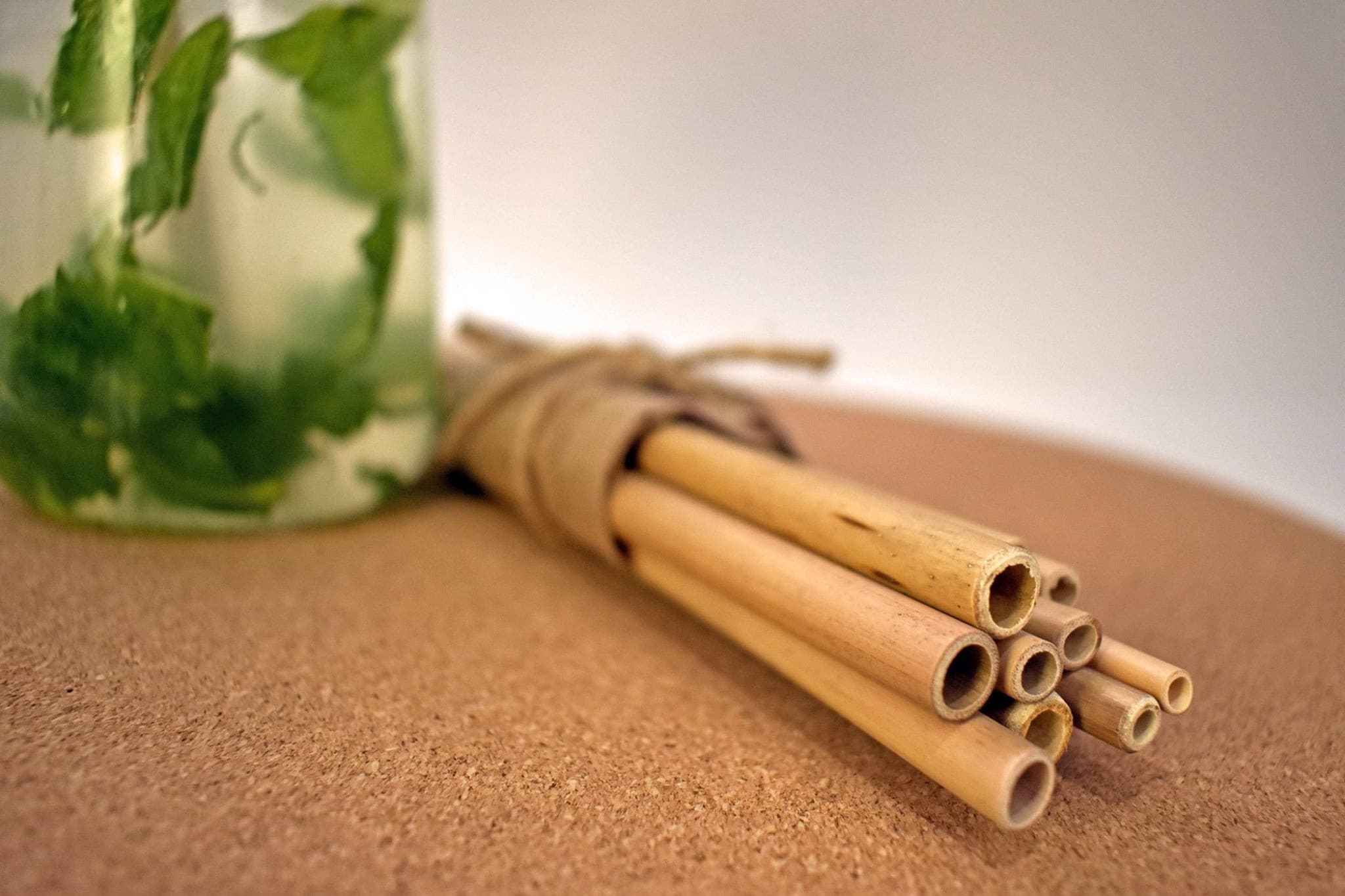 Reusable Bamboo Straws | 3 pack.